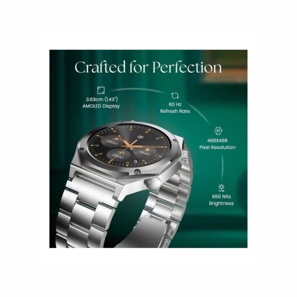 Titan Maestro Smart Watch Silver (4)