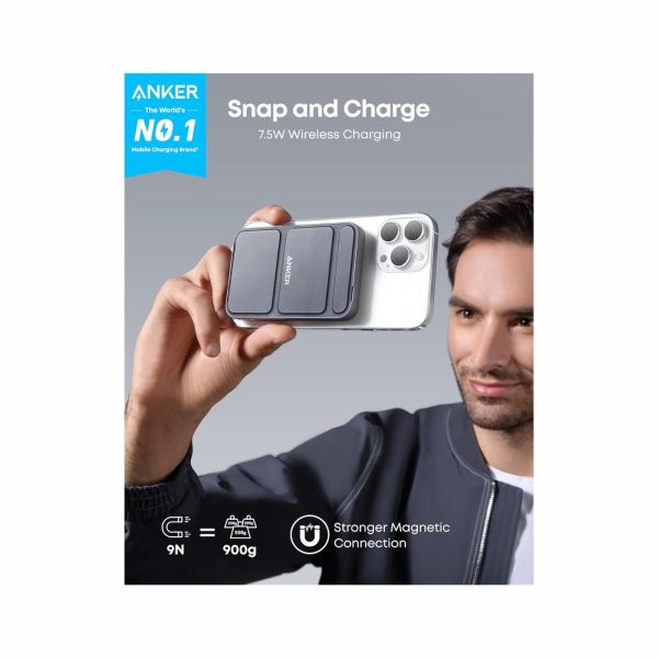 Anker 622 Magnetic 5k mAh Battery Power Bank Blac (4)