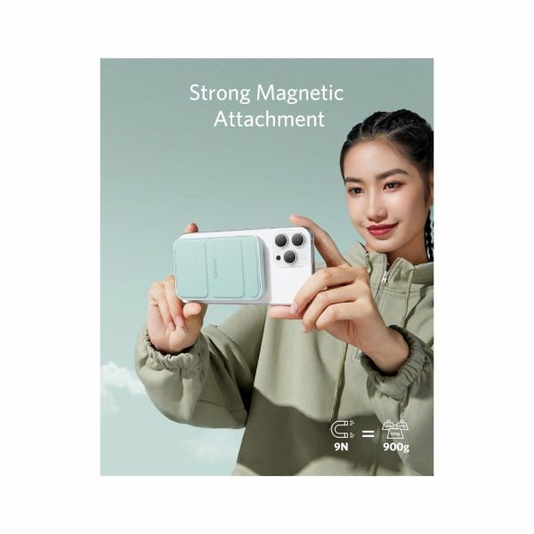 Anker 622 Magnetic 5k mAh Battery Power Bank Green (3)