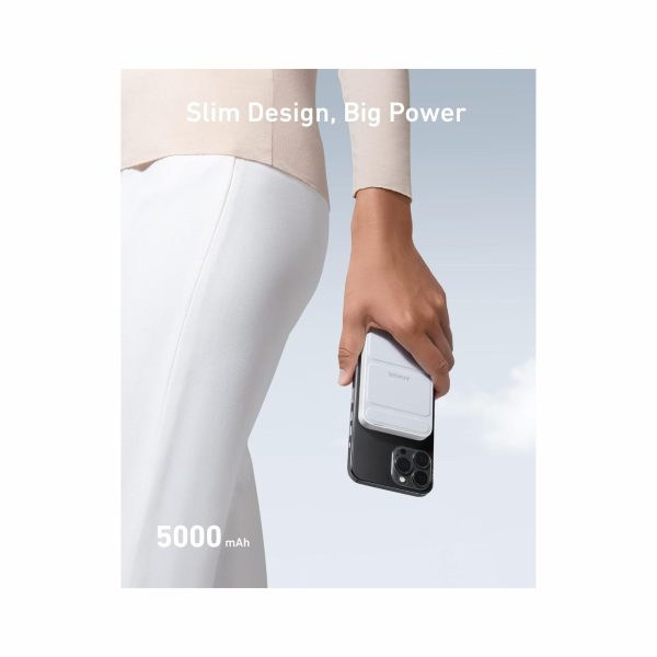 Anker 622 Magnetic 5k mAh Battery Power Bank White (4)