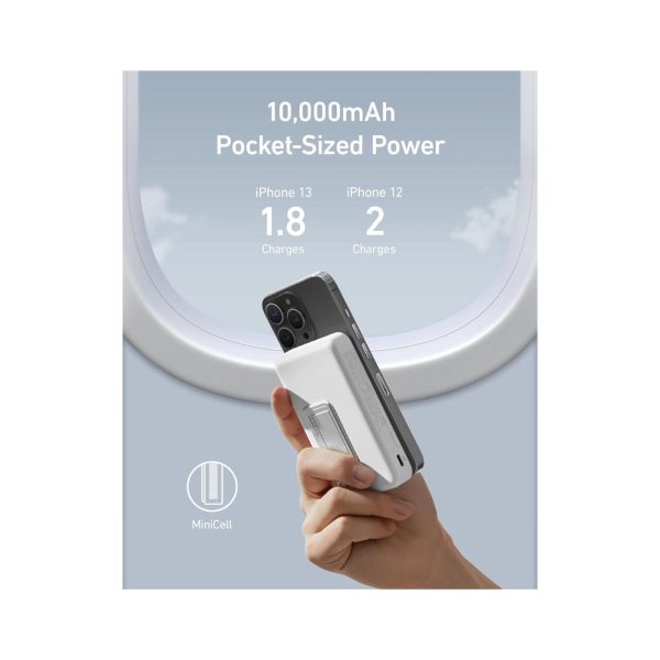 Anker 633 Magnetic 10k mAh Battery Power Bank White (4)