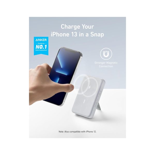 Anker 633 Magnetic 10k mAh Battery Power Bank White (6)