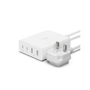 Belkin 108W GaN USB Charging Station White (1)