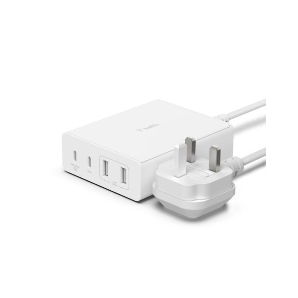 Belkin 108W GaN USB Charging Station White (1)