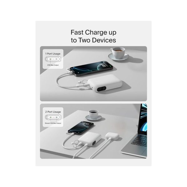 Belkin 10K mAh Portable Slim USB C Power Bank White (11)