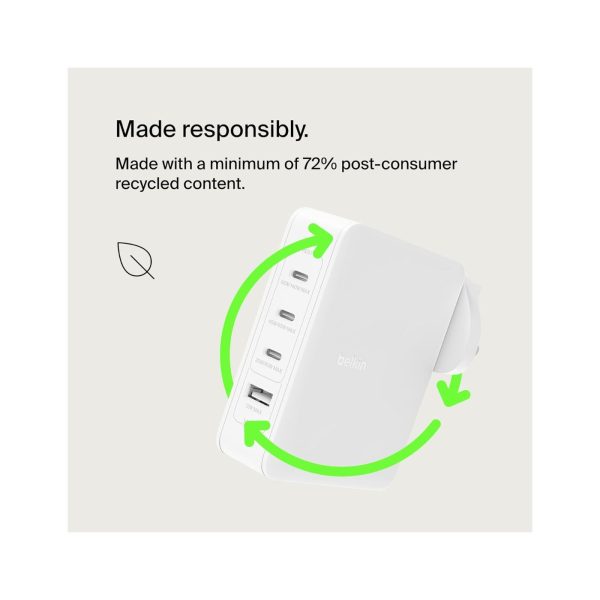 Belkin 140W 4 Port GaN Wall Charger (2)