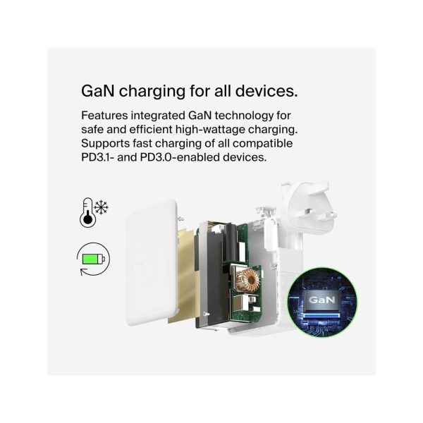 Belkin 140W 4 Port GaN Wall Charger (5)