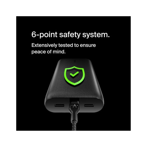 Belkin 26K Fast Charge 4 Port Power Bank Black (2)