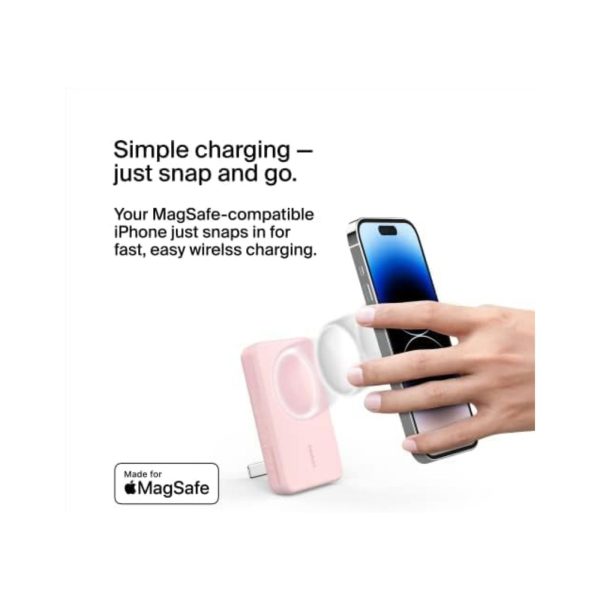 Belkin 5K Magnetic Wireless Portable Powerbank Pink (8)