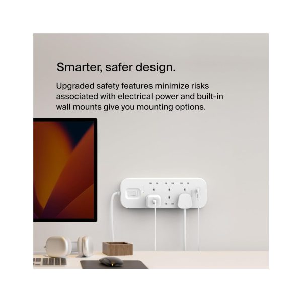 Belkin 6 Outlet Surge Protector Power Strip With 1 USB C1 USB A (3)