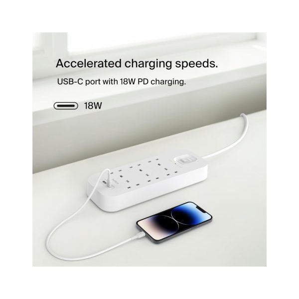 Belkin 6 Outlet Surge Protector Power Strip With 1 USB C1 USB A (5)