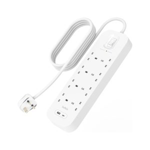 Belkin 8 Outlet Surge Protector Power Strip With 1 USB C1 USB A (1)