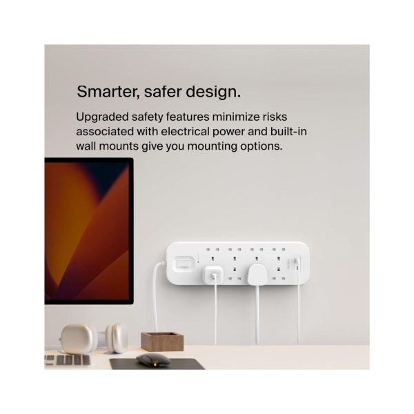 Belkin 8 Outlet Surge Protector Power Strip With 2 USB  C (2)