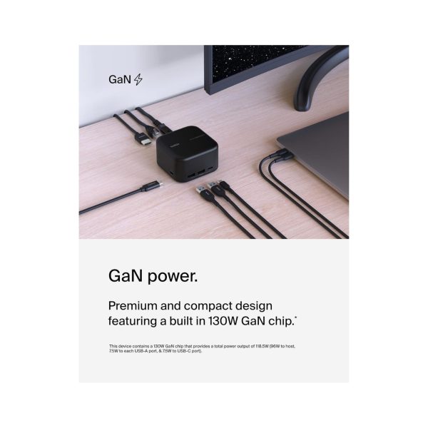 Belkin Connect  6 in 1 USB C 130W Multiport Docking Station (5)