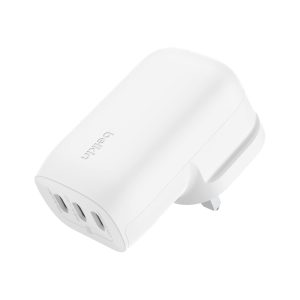Belkin Fast Charge 3 Port USB C Wall Charger (1)