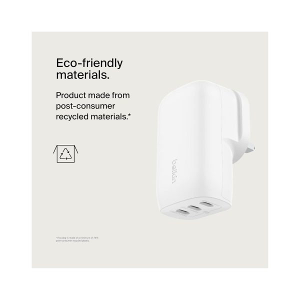 Belkin Fast Charge 3 Port USB C Wall Charger (2)