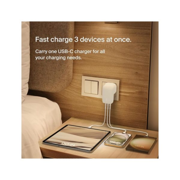 Belkin Fast Charge 3 Port USB C Wall Charger (8)