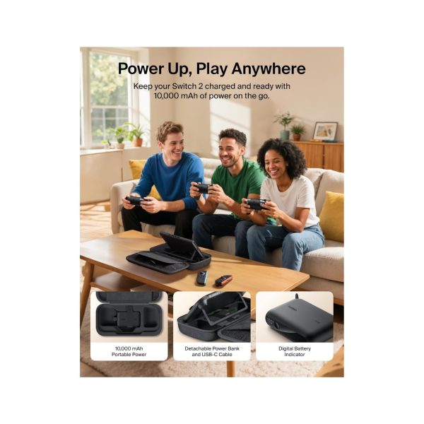 Belkin Gaming Nintendo Switch 2 Charger Case with 10k mAh Power Bank (5)
