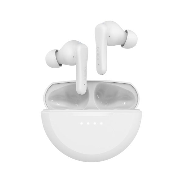 Belkin SoundForm Rhythm True Wireless Earbuds White (1)