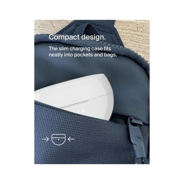 Belkin SoundForm Rhythm True Wireless Earbuds White (2)