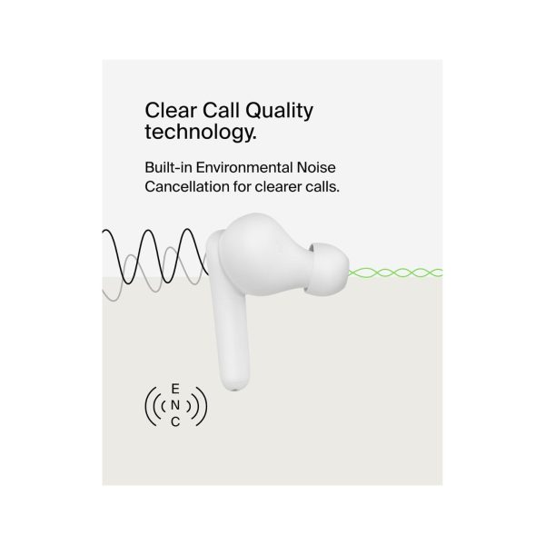 Belkin SoundForm Rhythm True Wireless Earbuds White (6)