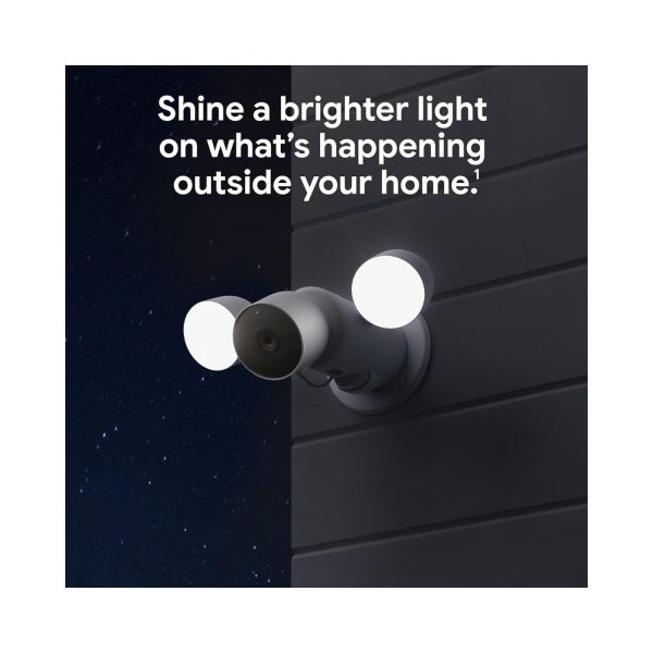Google Nest Cam With Floodlight Snow 4