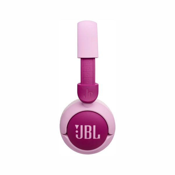 JBL Junior 320 BT Wireless On Ear Bluetooth Headphones Pink (3)