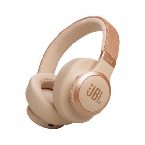 JBL LIVE 770NC Wireless Over Ear Headphones Beige (1)