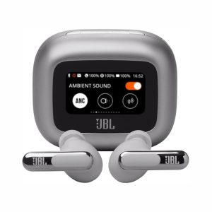 JBL Live Beam 3 True Wireless Noise Cancelling Earbuds Silver (1)