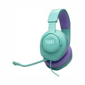 JBL Quantum 100M2 Wired Gaming Headphones Cyan (1)