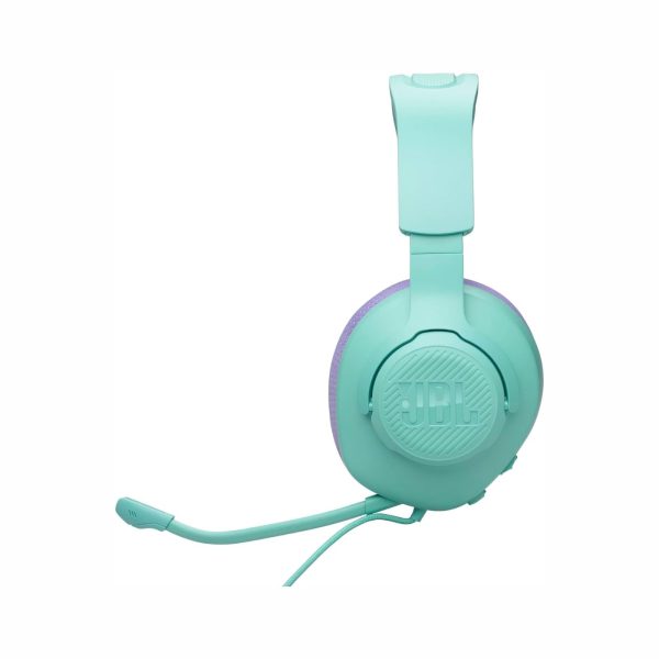 JBL Quantum 100M2 Wired Gaming Headphones Cyan (2)