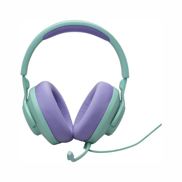 JBL Quantum 100M2 Wired Gaming Headphones Cyan (3)