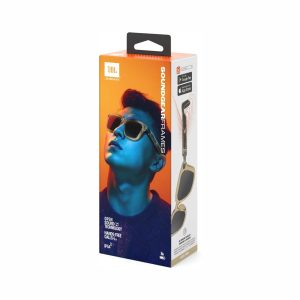 JBL Soundgear Frames Square Slim Stylish Sunglasses Amber (1)