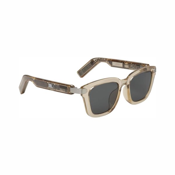 JBL Soundgear Frames Square Slim Stylish Sunglasses Amber (5)