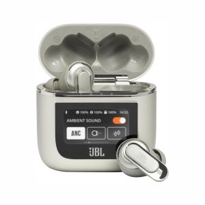 JBL Tour Pro 2 True Wireless Noise Cancelling Earbuds Champagne (1)