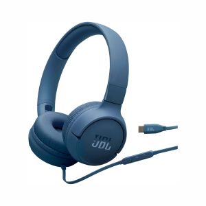 JBL Tune 520C USB C Wired Headphones Blue (1)