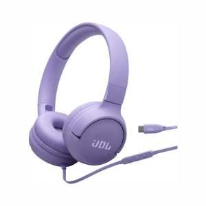 JBL Tune 520C USB C Wired Headphones Purple (1)