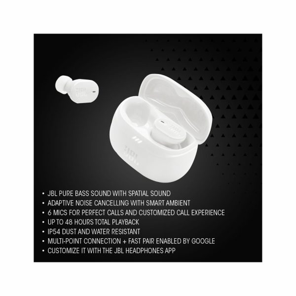 JBL Tune Buds 2 True Wireless Noise Cancellling Earbuds White (6)