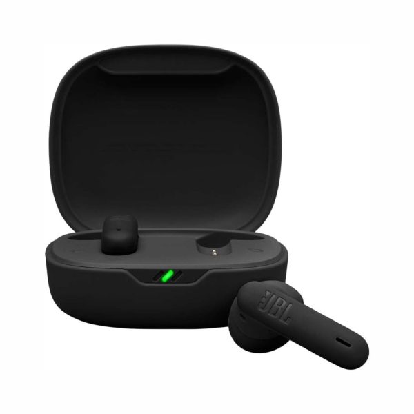 JBL Wave Flex 2 Adaptive Noise Cancelling Earbuds Black (1)