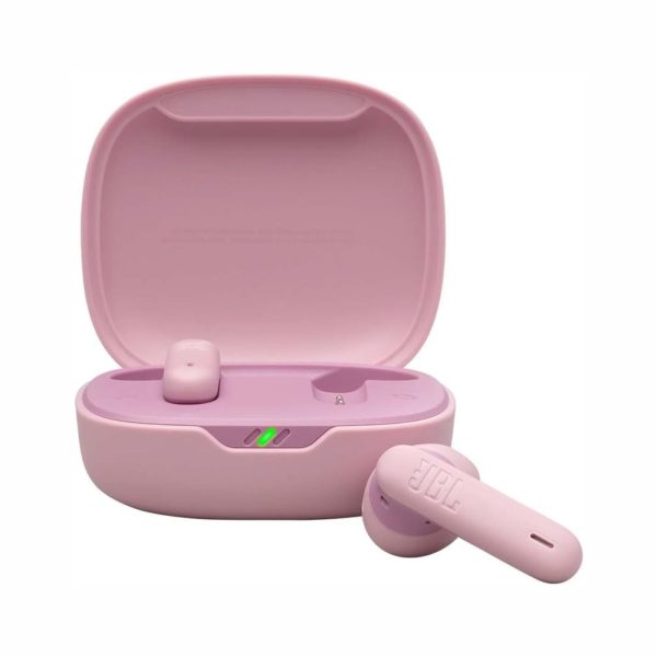 JBL Wave Flex 2 Adaptive Noise Cancelling Earbuds Pink (1)