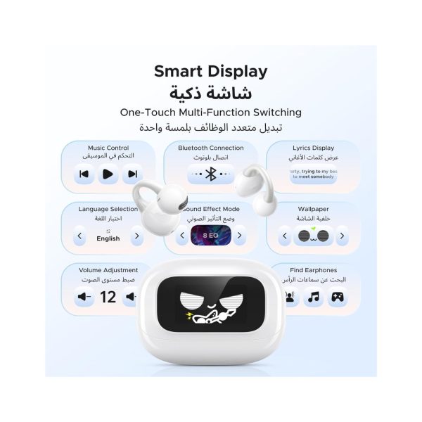 UGREEN ClipBuds Magic Wireless Open Ear Nc Earbuds (8)