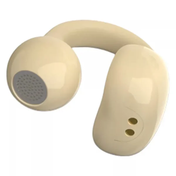 Swiss Military Delta 6 Truly Wireless Bluetooth Clip On Earbuds Beige (4)