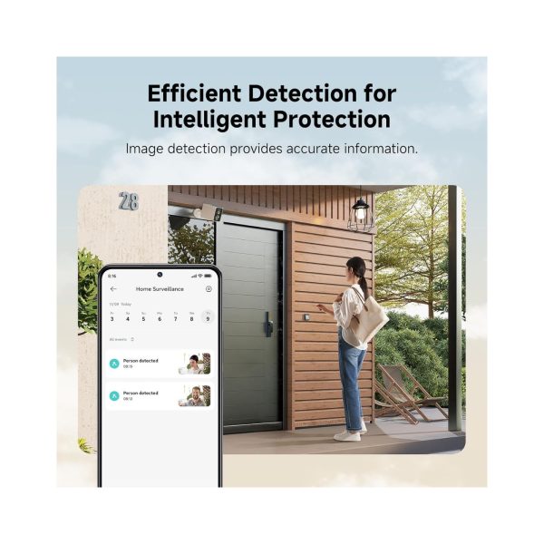 Xiaomi BW400 Pro Solar Outdoor Camera High Capacity Battery 132 Degree View AI Detection IP66 3