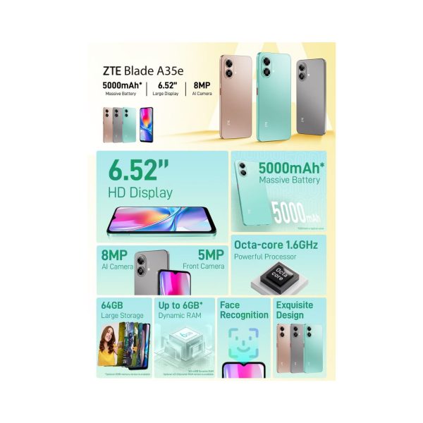 ZTE Blade A35E details